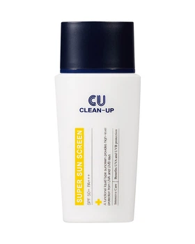 Солнцезащитная эмульсия CUskin Clean-Up Super Sun Screen SPF 50+ PA+++ 50 мл