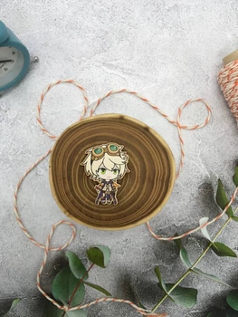 Дерев'яний значок Craft Pins Геншин Імпакт - Беннет (CU-01352)