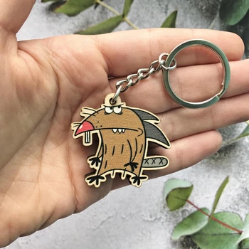 Деревянный брелок Craft Pins Бобер Деггет (CU-01066)