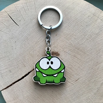 Деревянный брелок Craft Pins Лягушонок Ам-Ням (CU-00918)