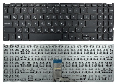 Клавиатура для Asus Vivobook X512D X512F X512J X512U F512D V5000D V5000J FL8700F Y5000F Y5200F черная без рамки Прямой Enter