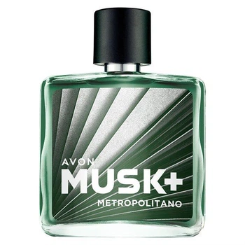Туалетная вода Avon Musk Metropolitano 75 мл освежающая туалетная вода для мужчин парфюмы мужские духи мужские