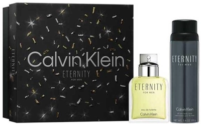 Набір для чоловіків Calvin Klein Eternity For Men Туалетна вода 100 мл + Дезодорант 150 мл (3616304678271)
