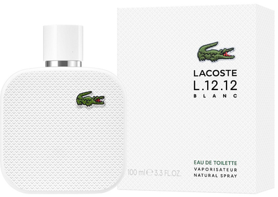 Woda toaletowa męska Lacoste L.12.12 Blanc 100 ml (3386460149082)