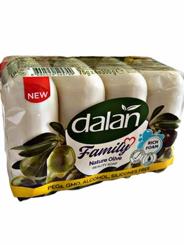 Мило Dalan Family Nature Olive Beauty Soap 4x75г