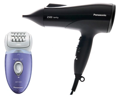 Фен PANASONIC EH-NE83-K865 + Епілятор PANASONIC ES-ED23-V520 2в1 (комплект)