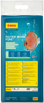 Синтетическая вата для фильтров Sera Filter Wool Fine 1 кг 541589
