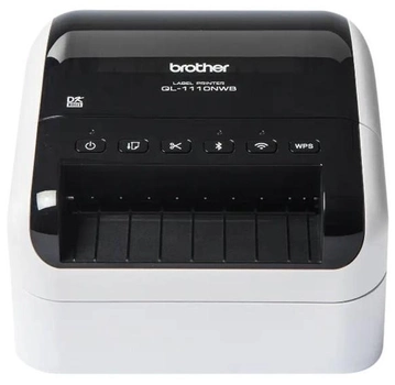 Принтер етикеток Brother QL-1110NWBc (QL1110NWBCZW1)