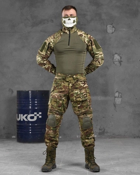 Тактичний штурмовий костюм Combat G3 з наколінниками XL мультикам (86519)