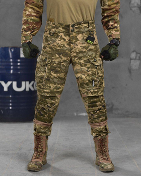Штурмовые тактические штаны SATURN 7.62 tactical мультикам S