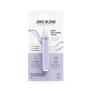 Філер для волосся з колагеном та кератином Joko Blend Stop Split Ends Filler 10 мл