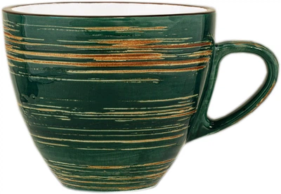 Чашка кофейная Wilmax Spiral Green 75 мл (WL-669533 / A)