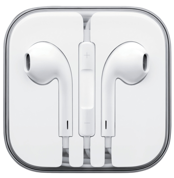 Słuchawki Apple iPhone EarPods Lightning Headphones White (MMTN2)