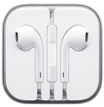 Słuchawki Apple iPhone EarPods Lightning Headphones White (MMTN2)