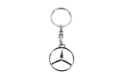 Металлический брелок с логотипом Mercedes для Mercedes