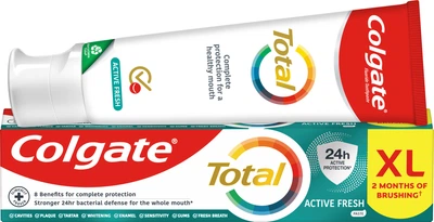 Зубна паста Colgate Total Active Fresh 125 мл (8714789710624)
