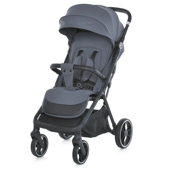 Детская прогулочная коляска El Camino ME 1127-S BEYA Midnight Gray до 22 кг (ME 1127)