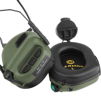 Активні навушники EARMOR M31H Green