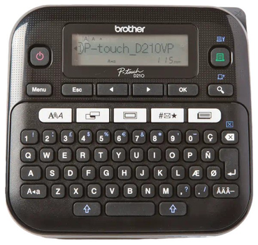 Принтер этикеток Brother PT-D210VP (PTD210VPZW1)