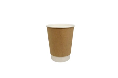 Стаканы двухслойные крафтовые United Kyiv Roasters 25 шт,(КР-90), 400 мл