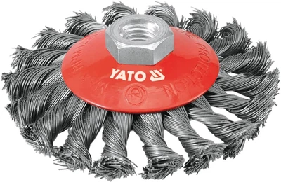 Щітка - крацовка YATO дискова Ø=100 мм YT-4763 (5906083947636)