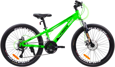 Велосипед Crossride Skyline 24" 11" 2023 Зеленый (02391-11-З)