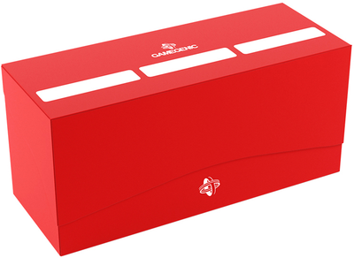 Pudełko na karty Gamegenic Triple Deck Holder 300+ XL potrójne Red (4251715414453)