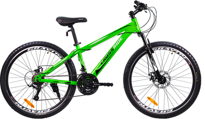 Велосипед Crossride SkyLine 26" 13" 2023 Зелений (0239-130-2)
