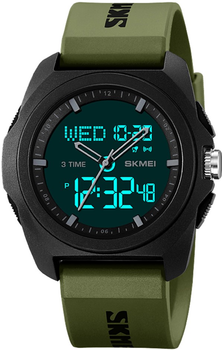Чоловічий годинник Skmei 2199AG Army Green