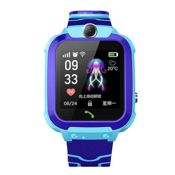 Детские смарт часы XO H100, 2G, GPS, IP67, BT4.2, 2MP, 400mAh, 5d, Синий