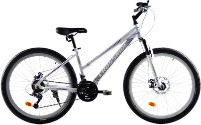 Велосипед Crossride Afina 26" 17" 2023 Белый (0257-170-1)