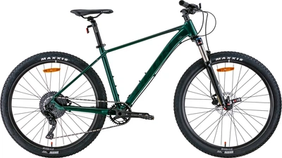 Велосипед Leon XC-40 AM Hydraulic lock out HDD 27.5" 18" 2022 Зеленый с черным (м) (OPS-LN-27.5-123)