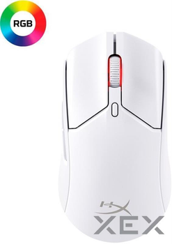 Миша HyperX Pulsefire Haste 2 Wireless White (6N0A9AA)