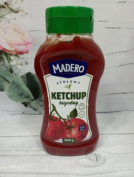 Кетчуп лагідний MADERO 560 г