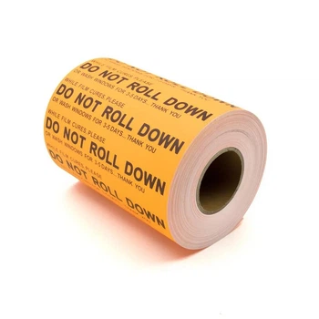 Рулон наклеек для тонировщика "Do Not Roll Down" (841)
