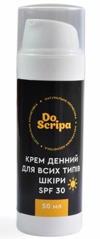 Крем дневной для всех типов spf 30 Do scripa 50 мл