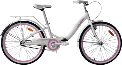 Велосипед VNC Angely AC 24" XXS/11" Белый (V9ACF-2429-WP) (5060948061186)