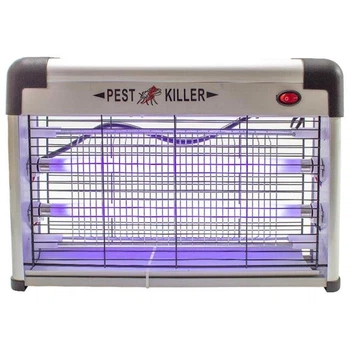 Электрическая Мухобойка от комаров Pest Killer X 16 Вт UV уничтожитель насекомых Grey