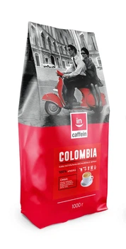 Кофе зерновой Colombia CAFFEIN моносорт, 1 кг