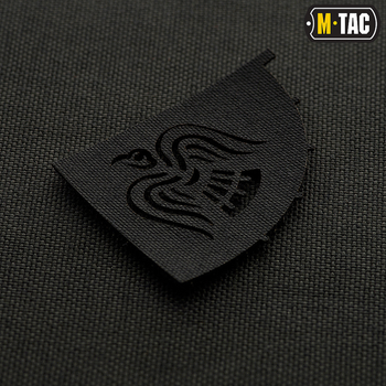 Наскрізна нашивка Прапор Ворона M-Tac Laser Cut Black