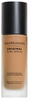 Тональна основа-сироватка Bareminerals Original Pure Serum Liquid Foundation SPF 20 Medium Warm 3 30 мл (194248097967)