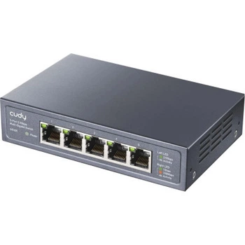 Комутатор Cudy HS105, 5 портовий 100/1000/2500Mbps, 2.5G Metal Switch