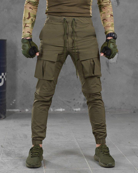 Тактичні штани/шорти combat олива ВТ1014 S
