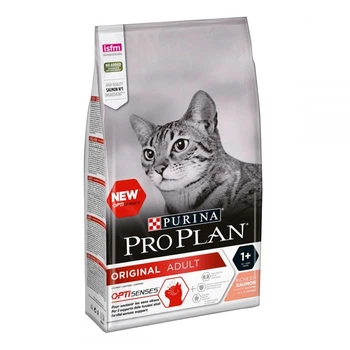 Сухой корм Pro Plan для котов с лососем и рисом 1,5кг