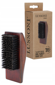 Щітка для бороди Lussoni Barba Cepillo Natural Rectangular (5903018920436)