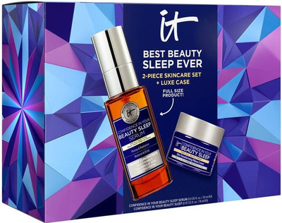 Набір для догляду за обличчям It Cosmetics Confidence In Your Beauty Sleep Сироватка 30 мл + Нічний крем 14 мл (3605972888655)