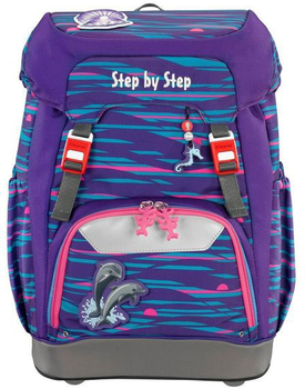 Plecak Step by Step Grade 28 x 40 x 22 cm 22 l Shiny Dolphins (4047443432995)