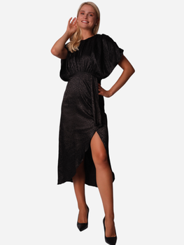 Плаття міді літнє жіноче Ax Paris DA1656 XL Чорне (5063259015367)