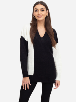 Пуловер жіночий Ax Paris AXS0224 S-M Чорний/Кремовий (5063259000172)