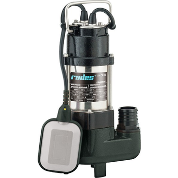 Дренажно-фекальний насос Rudes DRQ 450F, Hmax 9 м, Qmax 167 л/хв, 520 Вт (4820224010328)
